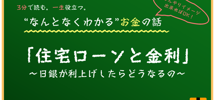 住宅ローンと金利